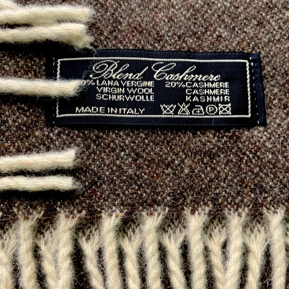 Lamberto 1986 Cashmere Blend Scarf